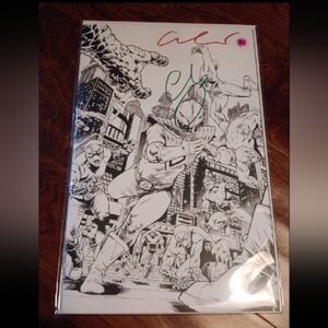 M.M.P.R. The Return #3 Black & White Escorza Brothers Double Signed + COA Comic